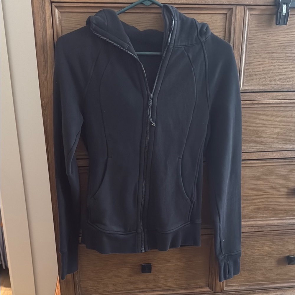 Lululemon Black Zip-Up Hoodie